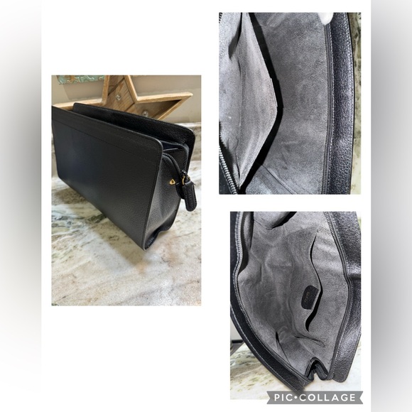 Vintage Gucci Leather Pouch Clutch - Picture 12 of 14